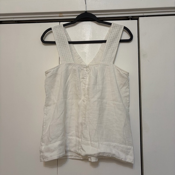 Linen Halter Top - Picture 3 of 4